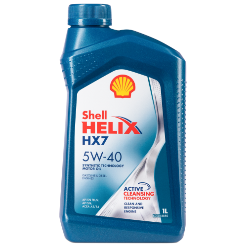 Масло моторное Shell Helix HX7 5W-40 (1л (550051496))