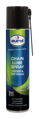 Смазка цепи мотоциклов внедорожная Eurol Chain Lube Spray Cross & Off Road (400мл (E701314400ML))