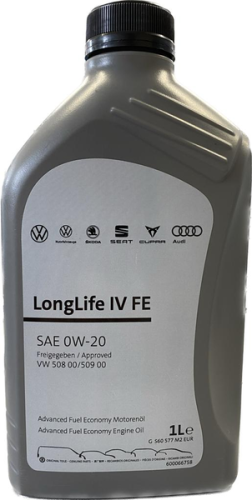 Моторное масло VOLKSWAGEN LongLife IV FE 0W-20 (1л (GS60577M2))