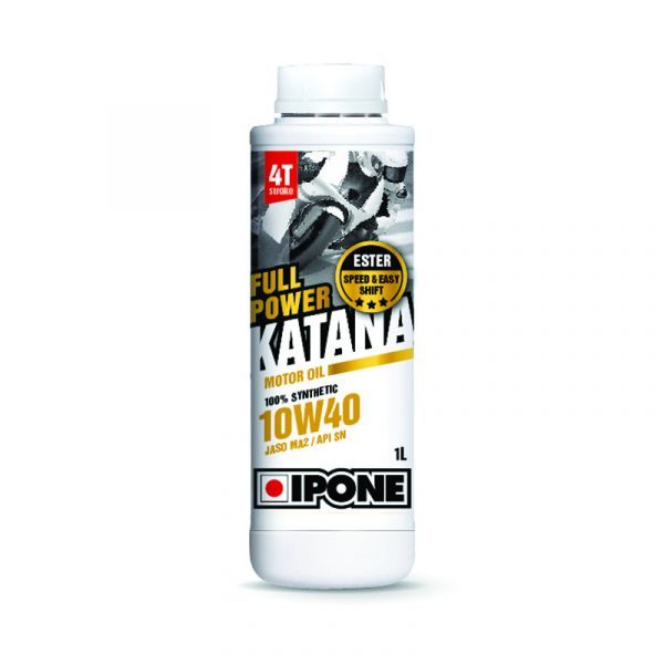 Моторное масло IPONE 4T Full Power Katana 10w40, Смазочные материалы для мотоциклов - фото в магазине СарЗИП