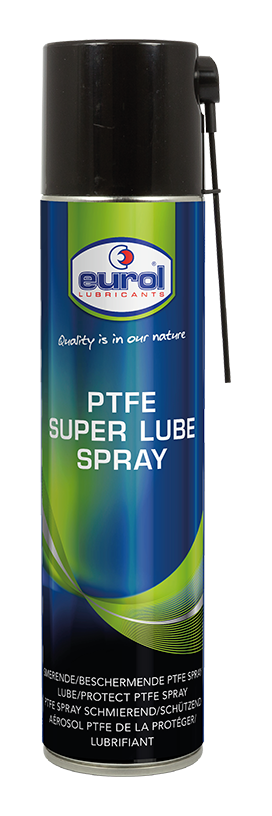 Смазка для цепей, петлей и пружин  Eurol Super Lube Spray PTFE, Смазочные материалы для мотоциклов - фото в магазине СарЗИП