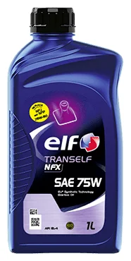 Трансмиссионное масло ELF TRANSELF NFX SAE 75W (1л (223519))