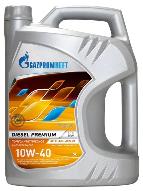 Моторное масло Газпромнефть Diesel Premium 10W-40, Смазочные материалы для коммерческого транспорта и специальной техники - фото в магазине СарЗИП