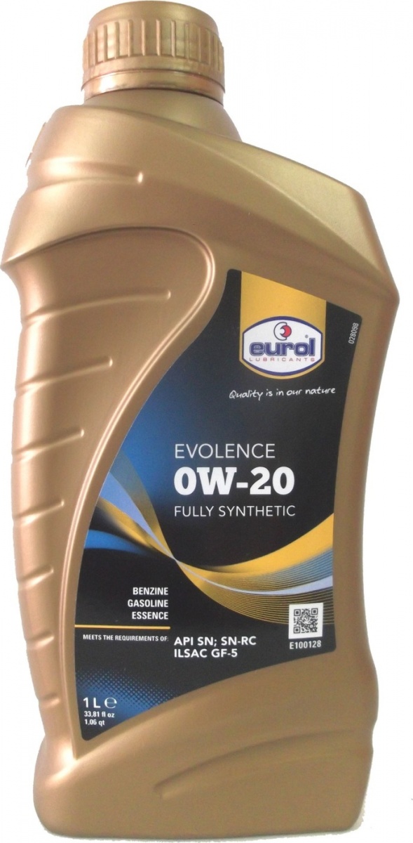 Моторное масло Eurol Evolence 0W20 SN/GF-5, Масла моторные - фото в магазине СарЗИП