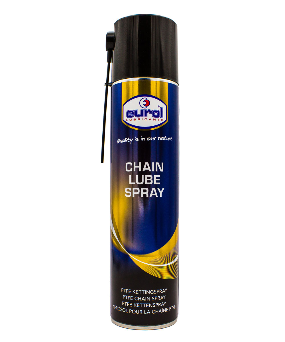 Смазка для цепей Eurol Chain Lube Spray PTFE, Смазочные материалы для мотоциклов - фото в магазине СарЗИП