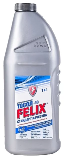 Тосол Felix -45, Охлаждающая жидкость - фото в магазине СарЗИП