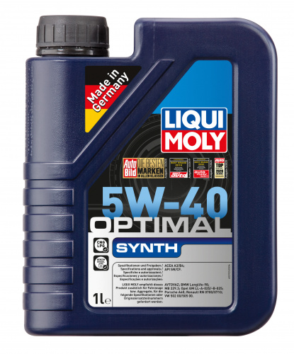 Моторное масло LIQUI MOLY Optimal Synth 5W-40 (1л (3925))