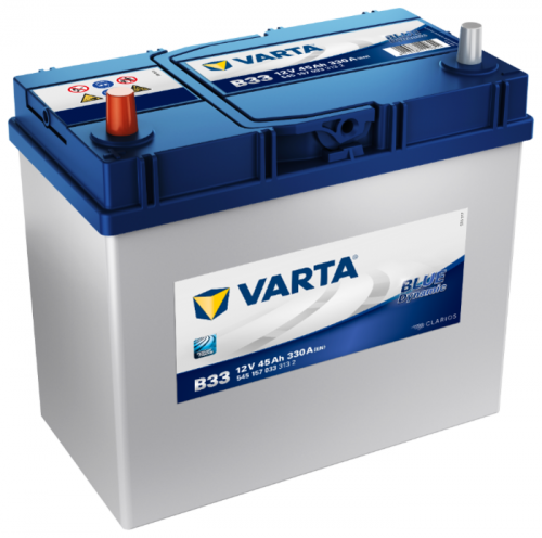Автомобильный аккумулятор VARTA Blue Dynamic B33, 45 А·ч, Аккумуляторы - фото в магазине СарЗИП