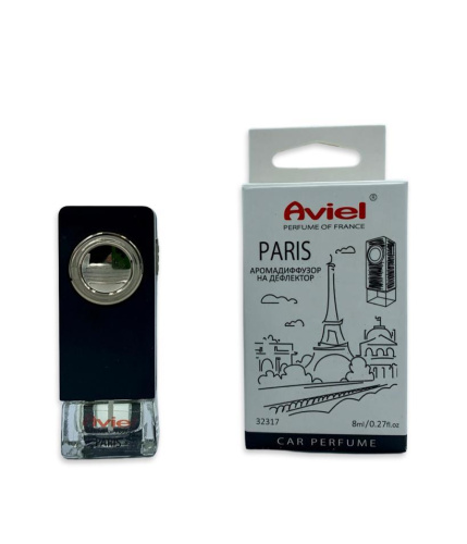 Ароматизатор в машину на дефлектор Aviel PARIS 8мл, Ароматизаторы воздуха - фото в магазине СарЗИП