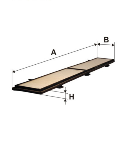 Воздушный фильтр салона FILTRON K 1169, Воздушные фильтры салона - фото в магазине СарЗИП