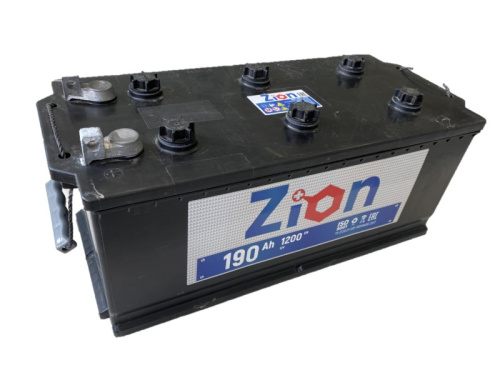 Автомобильный аккумулятор ZION 6 СТ болт плоская 4(-+), 190 А·ч, Аккумуляторы - фото в магазине СарЗИП