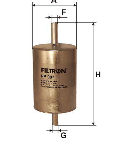 Топливный фильтр FILTRON PP 907, Топливные фильтры - фото в магазине СарЗИП