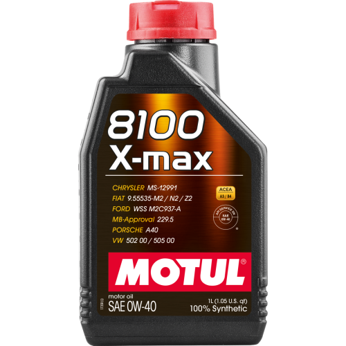 Моторное масло Motul 8100 X-max 0W40 (1л (104531))