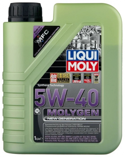 Моторное масло LIQUI MOLY Molygen New Generation 5W-40 (1л (9053))