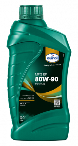 Трансмиссионное масло Eurol MPG SAE EP 80W90 GL4 (1л (E1106051L))
