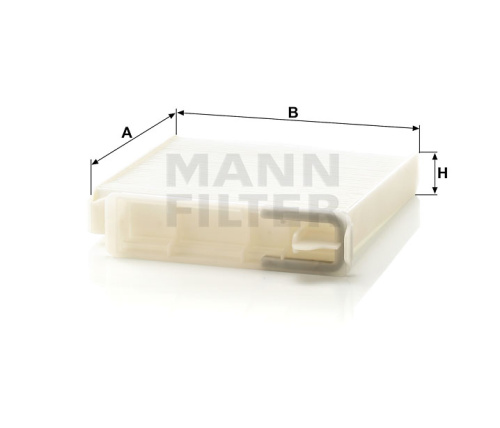 Воздушный фильтр салона MANN-FILTER CU 1829, Воздушные фильтры салона - фото в магазине СарЗИП