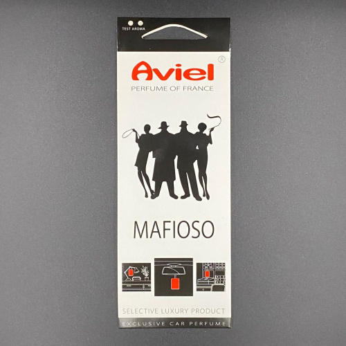 Ароматизатор в машину картонный Aviel MAFIOSO, Ароматизаторы воздуха - фото в магазине СарЗИП