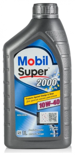 Моторное масло MOBIL Super 2000 X1 10W-40 (1л (152569))