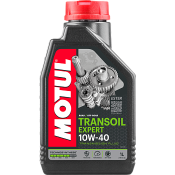 Масло для КПП Motul Moto Transoil Expert 10W40, Смазочные материалы для мотоциклов - фото в магазине СарЗИП