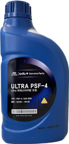 Гидравлическое масло Huyndai/Kia Ultra PSF-4 (1л (0310000130))