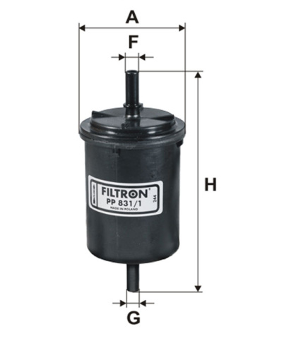 Топливный фильтр FILTRON PP 831/1, Топливные фильтры - фото в магазине СарЗИП