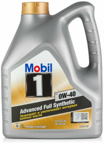 Моторное масло MOBIL 1 FS 0W-40 (4л (153692))