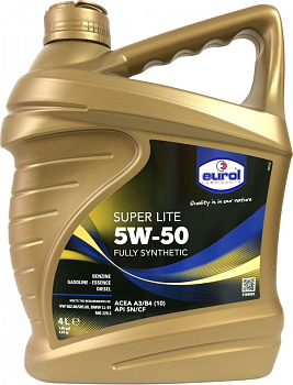 Моторное масло Eurol Super Lite 5W50 SN/CF, Масла моторные - фото в магазине СарЗИП