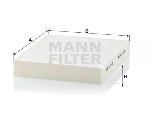 Воздушный фильтр салона MANN-FILTER CU 2442, Воздушные фильтры салона - фото в магазине СарЗИП