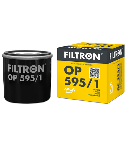 Масляный фильтр двигателя FILTRON OP 595/1, Масляные фильтры - фото в магазине СарЗИП