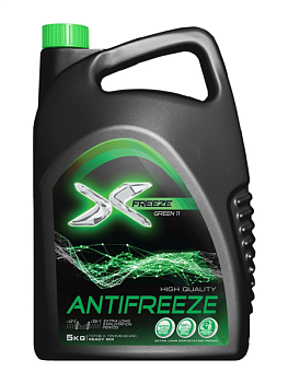 Антифриз X-Freeze Green 11 зеленый, Охлаждающая жидкость - фото в магазине СарЗИП