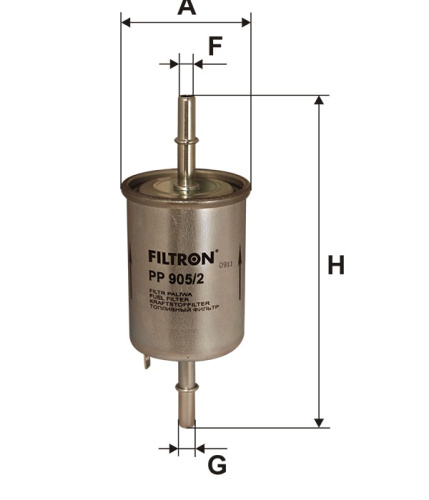 Топливный фильтр FILTRON PP 905/2, Топливные фильтры - фото в магазине СарЗИП