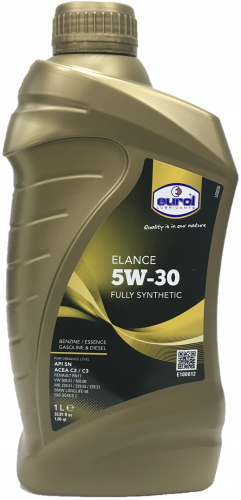 Моторное масло Eurol Elance 5W30 API SN ACEA C2/C3 (1л (E1000121L))