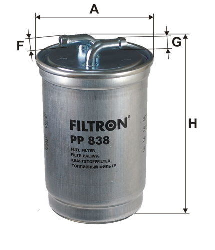 Топливный фильтр FILTRON PP 838, Топливные фильтры - фото в магазине СарЗИП