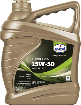 Моторное масло Eurol Turbosyn 15W50 SL/CF, Масла моторные - фото в магазине СарЗИП