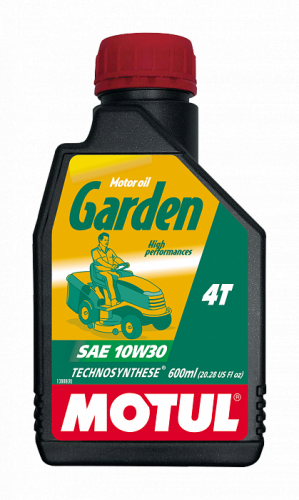 Масло для садовой техники Motul Garden (4T - четырехтактное) 10W30 (0,6л (106990))
