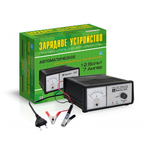 Зарядное устройство Вымпел 265, 12 В, Зарядные устройства для аккумуляторов - фото в магазине СарЗИП