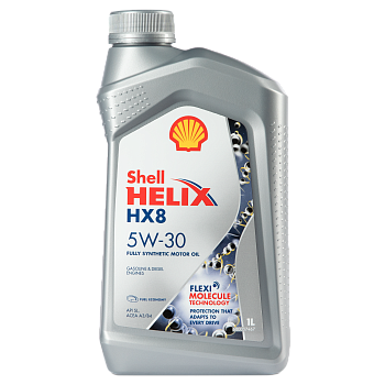 Масло моторное Shell Helix HX8 5W-30 A3/B4, Масла моторные - фото в магазине СарЗИП