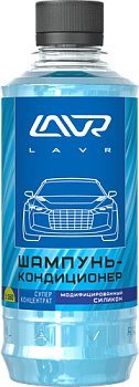 Lavr Автошампунь с модифицированным силиконом, Средства по уходу за кузовом - фото в магазине СарЗИП
