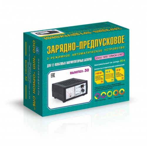 Зарядное устройство Вымпел 30, 12 В, Зарядные устройства для аккумуляторов - фото в магазине СарЗИП