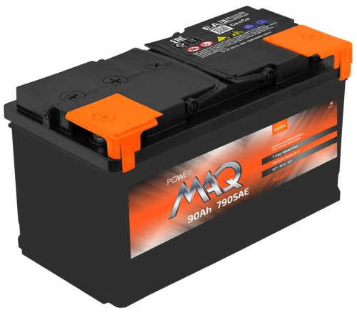 Автомобильный аккумулятор MAQ 6 СТ 1(L+), 90 А·ч, Аккумуляторы - фото в магазине СарЗИП