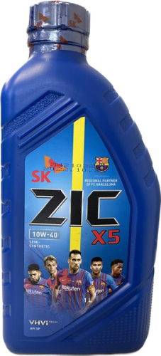 Моторное масло ZIC X5 10W40 (1л (132622))