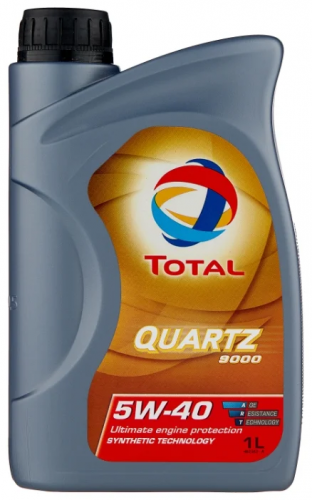 Моторное масло TOTAL Quartz 9000 5W40 (1л (10940301))