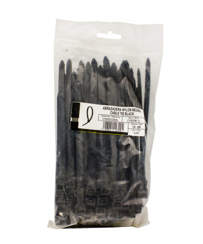 Хомут стяжка пластиковый черный COFIL 7.6-150, Стяжки - фото в магазине СарЗИП