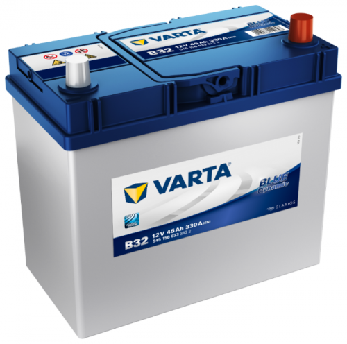Автомобильный аккумулятор VARTA Blue Dynamic B32, 45 А·ч, Аккумуляторы - фото в магазине СарЗИП