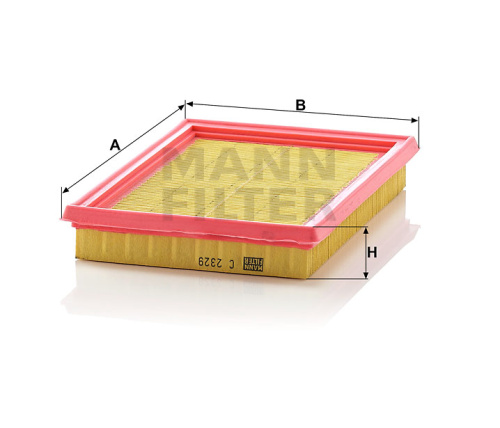 Воздушный фильтр двигателя MANN-FILTER C 2329, Воздушные фильтры двигателя - фото в магазине СарЗИП