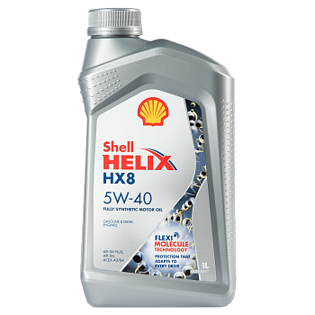 Масло моторное Shell Helix HX8 5W-40, Масла моторные - фото в магазине СарЗИП