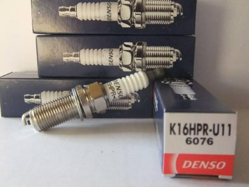 Свеча зажигания Denso Nickel K16HPRU11 6076, Свечи зажигания - фото в магазине СарЗИП