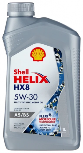 Масло моторное Shell Helix HX8 5W-30 A5/B5 (1л (550046778))