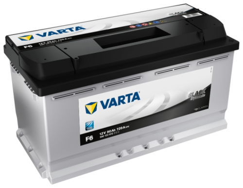 Автомобильный аккумулятор VARTA Black Dynamic F6, 90 А·ч, Аккумуляторы - фото в магазине СарЗИП