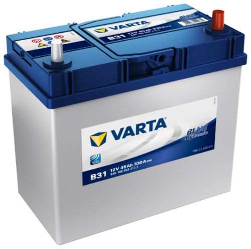 Автомобильный аккумулятор VARTA Blue Dynamic B31, 45 А·ч, Аккумуляторы - фото в магазине СарЗИП